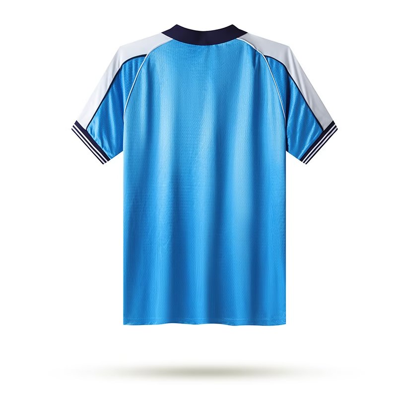 Áo Thun Thể Thao Bóng Đá Ngắn Tay Đội Manchester City 1999-2001 S-XXL AAA