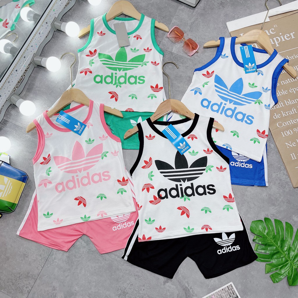 ✅ BỘ ADIDAS BA LỖ CHO BÉ TRAI BÉ GÁI COTTON 4 CHIỀU MỀM MỊN SIÊU THẤM HÚT MỒ HÔI