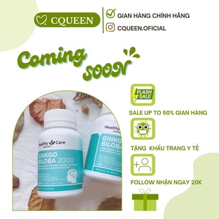 Thực phẩm chức năng Healthy Care Ginkgo Biloba 2000mg