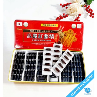 Viên đạm hồng sâm nhung hươu linh chi hàn quốc – alobo hàn quốc