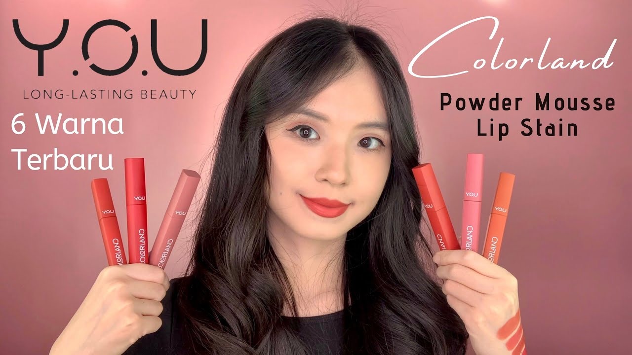 (Hàng Mới Về) Son Môi You Colorland Lên Màu Đẹp Giữ Màu Tốt Bền Lâu Trôi 8 Giờ | BigBuy360 - bigbuy360.vn