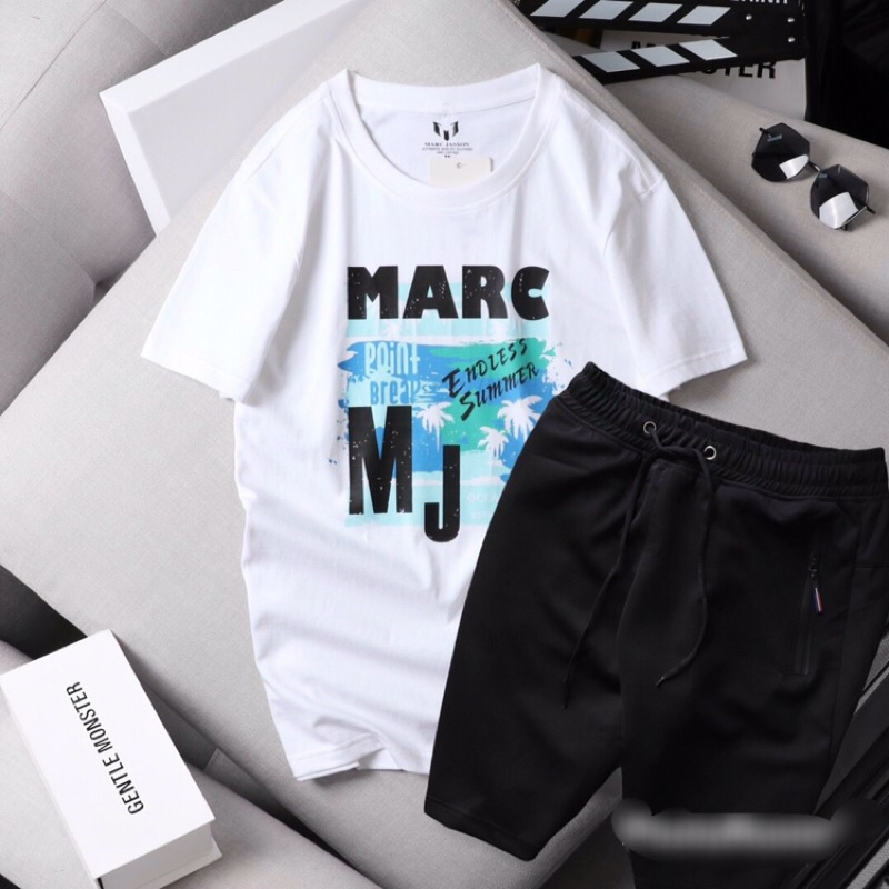 Set bộ Thun Nam Marc -MJ Cotton Cotton Cao Cấp Dày Mát SDB208