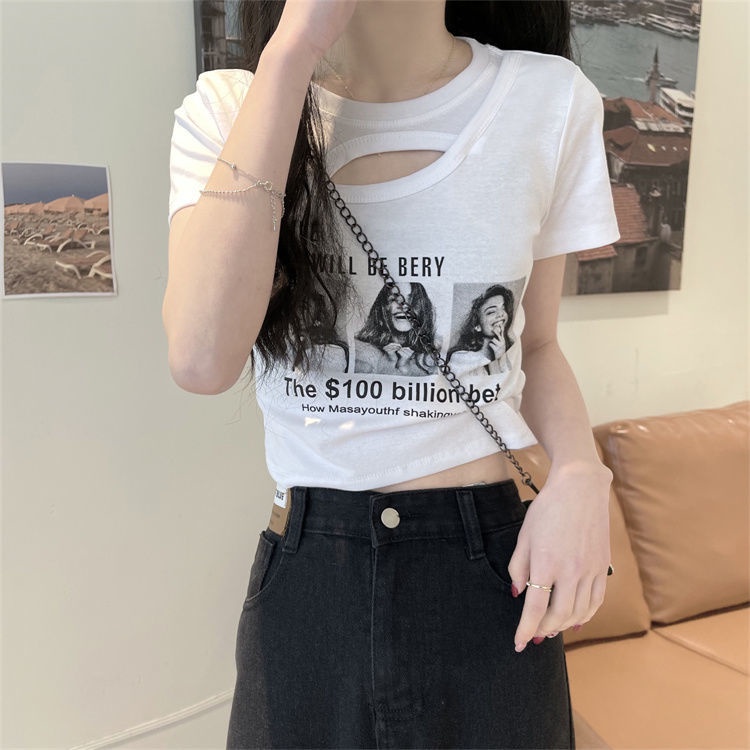 Áo Thun Nữ Ngắn Tay Cổ Tròn In Hình Thời Trang 2022 JL-TX-225