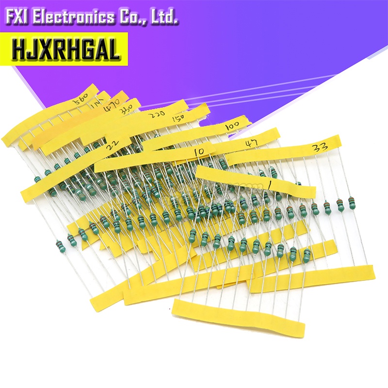 120 Linh Kiện Điện Tử 0307 1 / 4W 0.25W 1uH-1MH 12 Giá Trịx10
