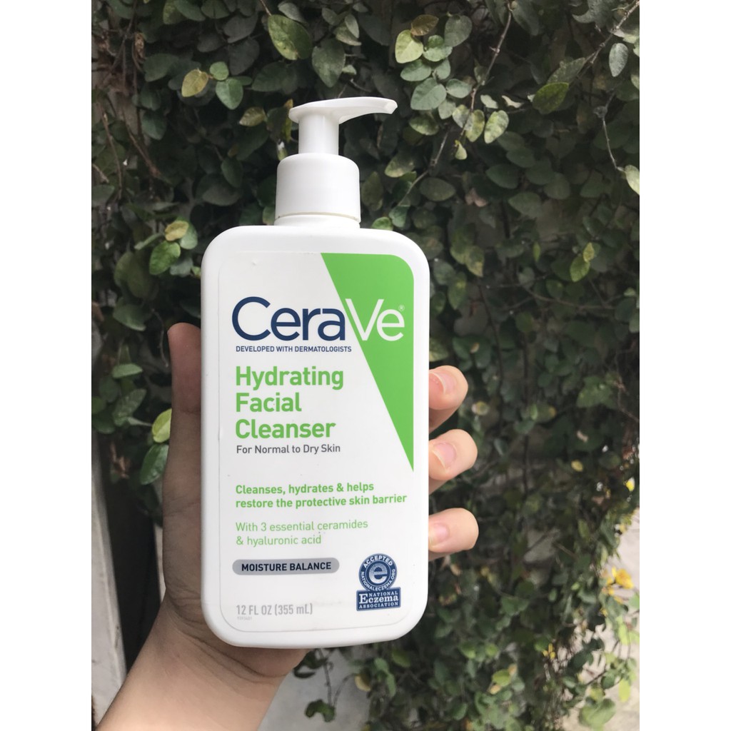 Sữa Rửa Mặt Cerave Da Dầu Và Da Khô Oily Skin &amp; For Dry Skin 236ml [Xanh Dương - Xanh Lá]