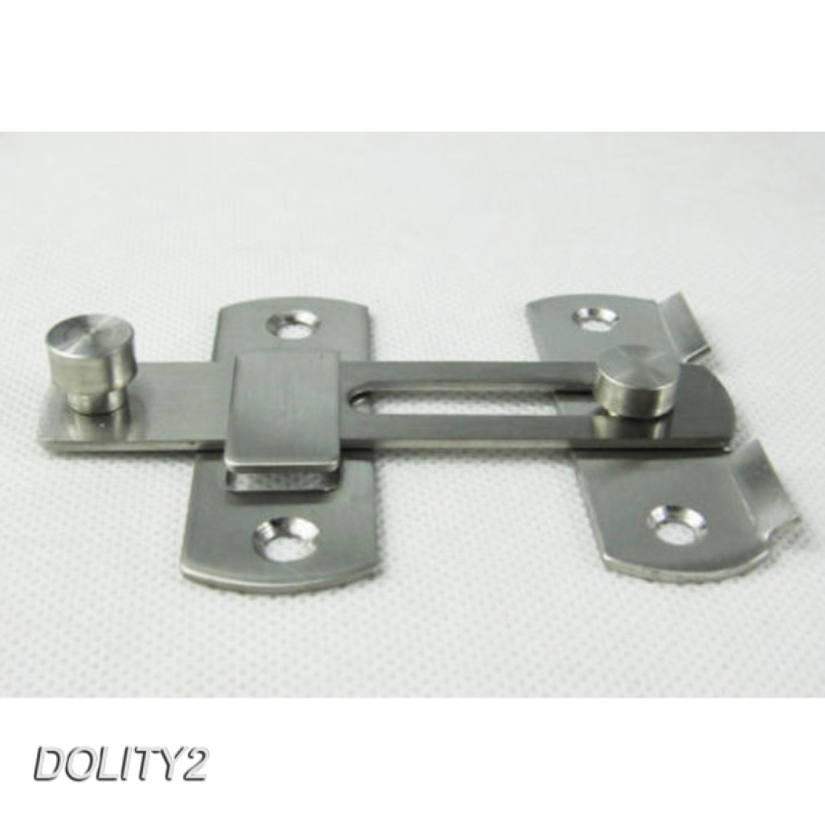 Stainless Steel Shed Door Lock Bolt Catch Latch Slide For Bathroom Bedroom