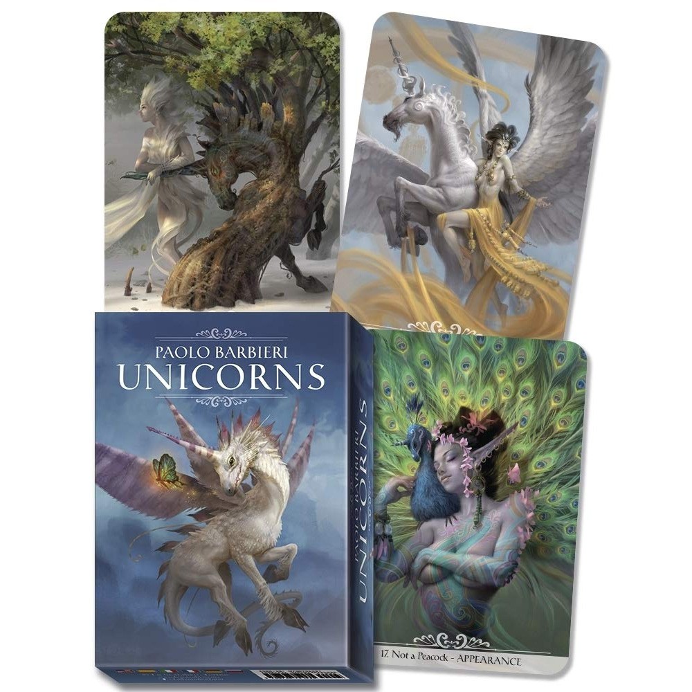 Bộ Bài Barbieri Unicorns Oracle (Mystic House Tarot Shop) - Bài Gốc Authentic Chính Hãng 100%