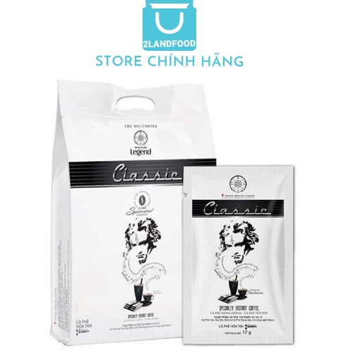 Cafe Trung Nguyên Legend Classic - Cafe Sữa Hòa Tan (Túi 408g và 782g)782)