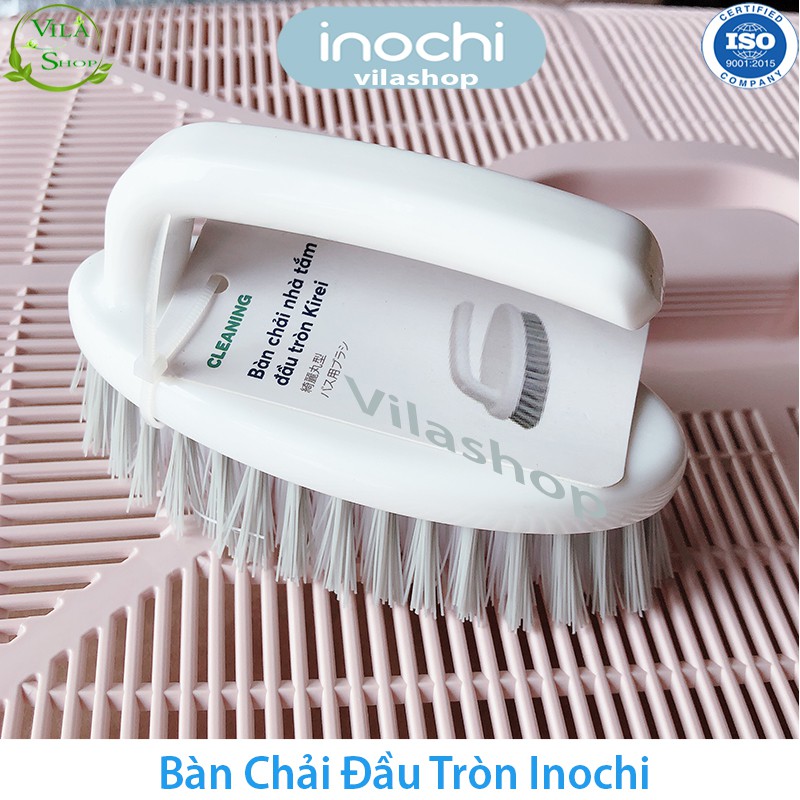 Bàn Chải Nhà Tắm, Bàn Chải Quần Áo Chất Liệu Nhựa Có Tay Cầm Chắc Chắn Chính Hãng Bioplas