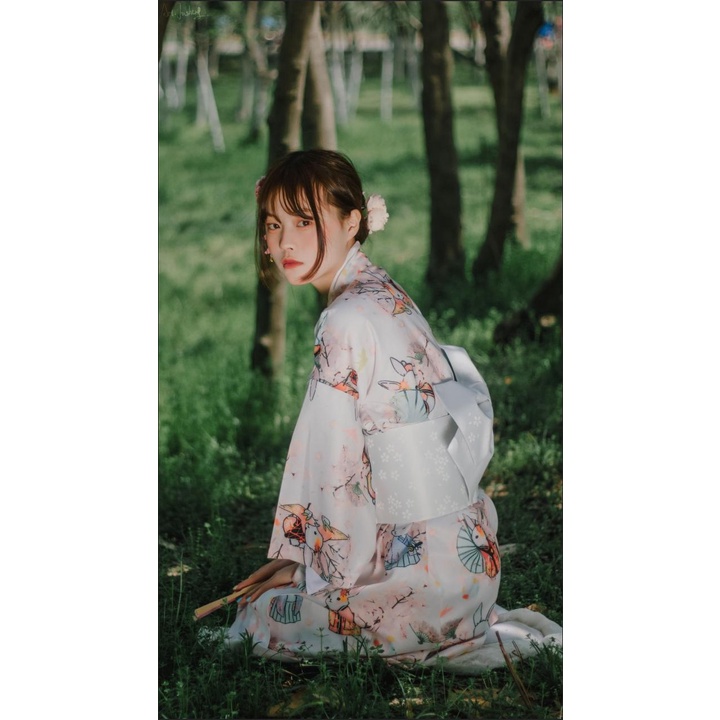 Obi / đai thắt lưng nơ áo Kimono