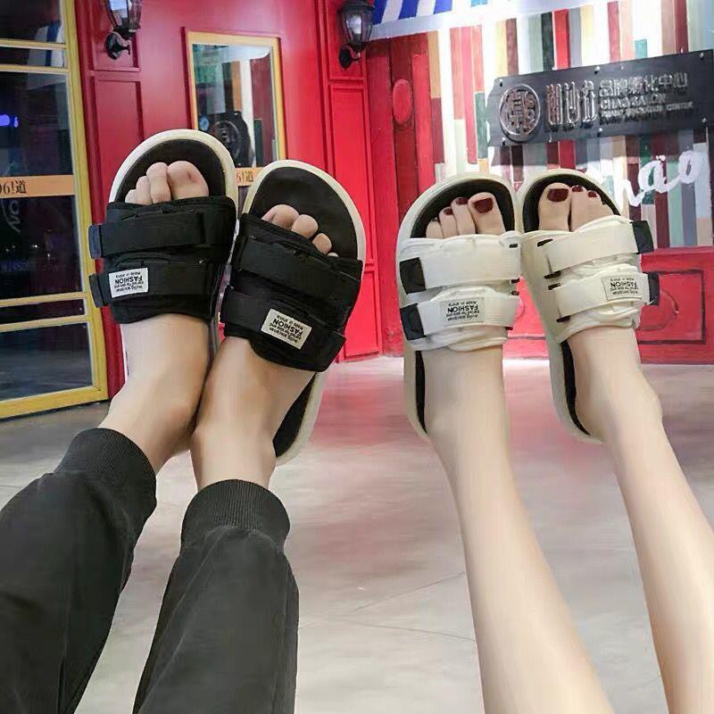 Dép quai ngang, Dép sandal Nam Nữ Infinity Quai Dán Có Thể Chỉnh Kích Thước Tùy Ý