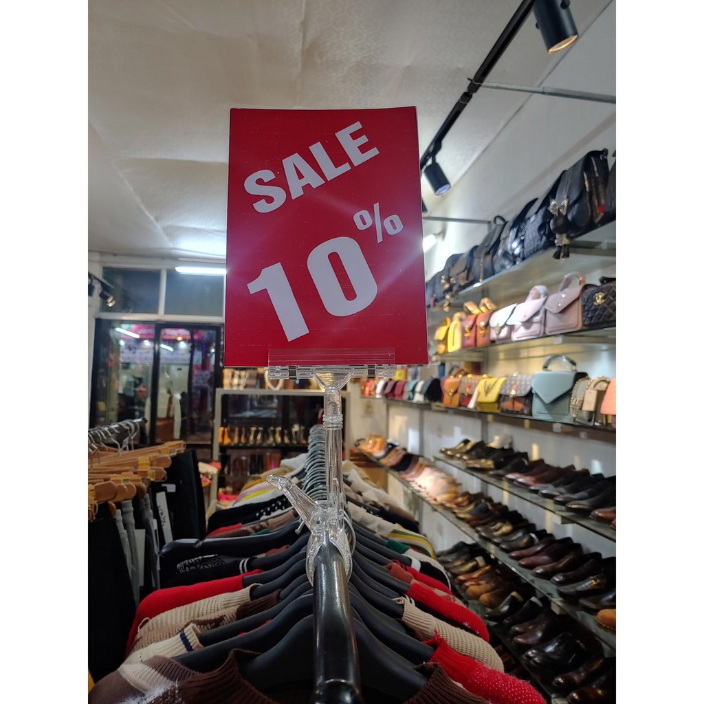 [FREESHIP]  KẸP GHI GIÁ XOAY 360 ĐỘ, KẸP BẢNG GIÁ, KẸP SALE, KẸP KHUYẾN MẠI&lt; chỉ có kẹp không bao gồm biển &gt;