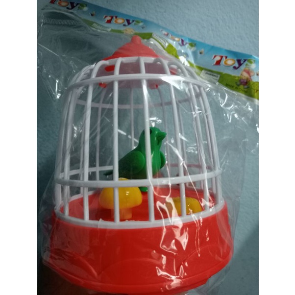 Đồ chơi lồng chim hót sinh động cho bé