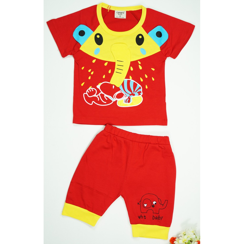 Bộ thun Chú Voi làm mưa mùa hè