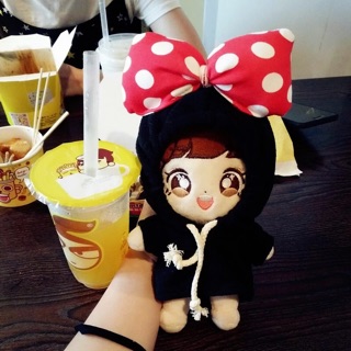 Hoddie tai mickey cho doll 20cm