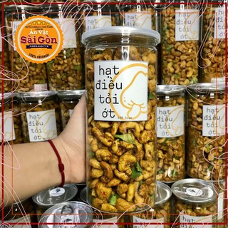 Hạt điều tỏi ớt - lá chanh