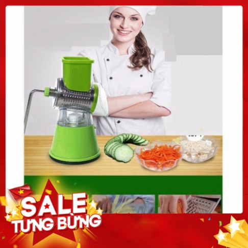 [FREE SHIP] Máy nạo rau củ quả cầm tay VegaVN 3 đầu nạo thay thế HOT