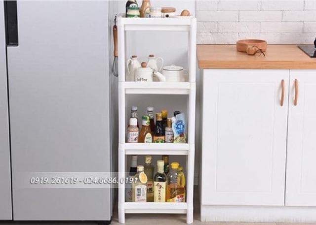 Kệ nhựa 4 tầng đa năng cao cấp hag trung quốc