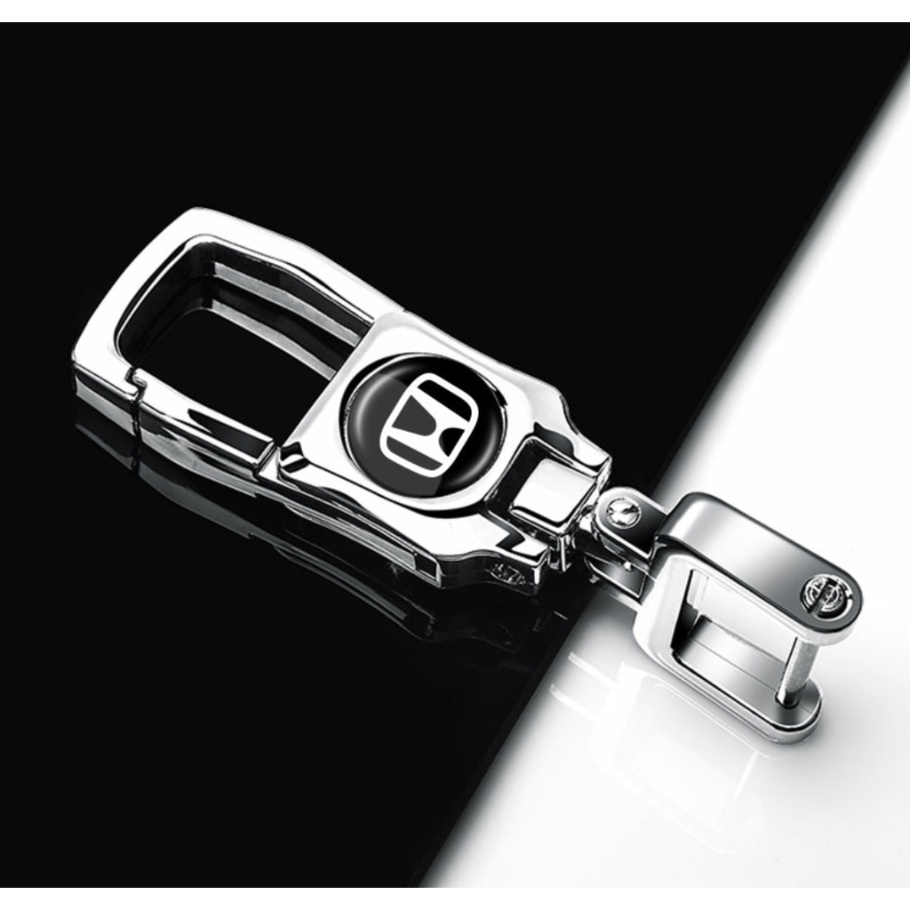 Móc khóa xe hơi bằng kim loại thời trang cho Toyota Honda Nissan Mazda Ford