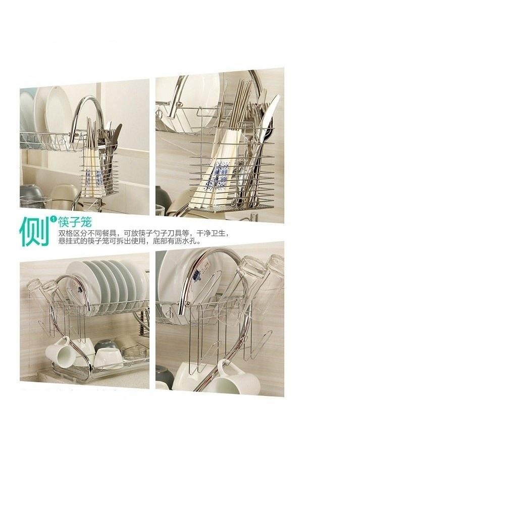 Giá để chén bát mạ  inox Homestar TI886