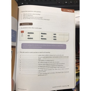 Sách - Lessons for Ielts : Listening