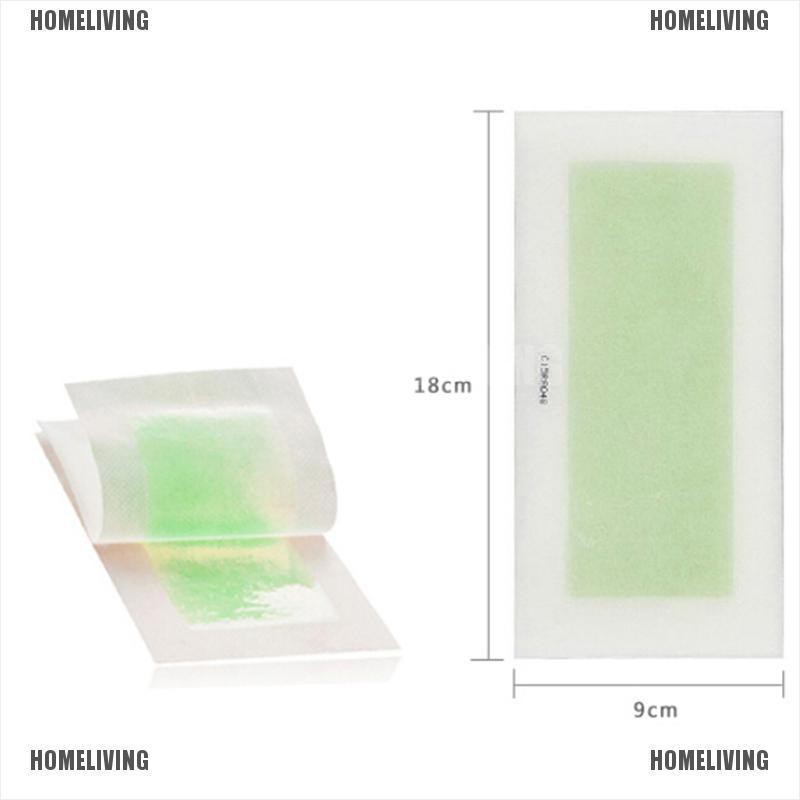 Set 10 Miếng Giấy Wax Lông Hai Mặt Cho Cơ Thể