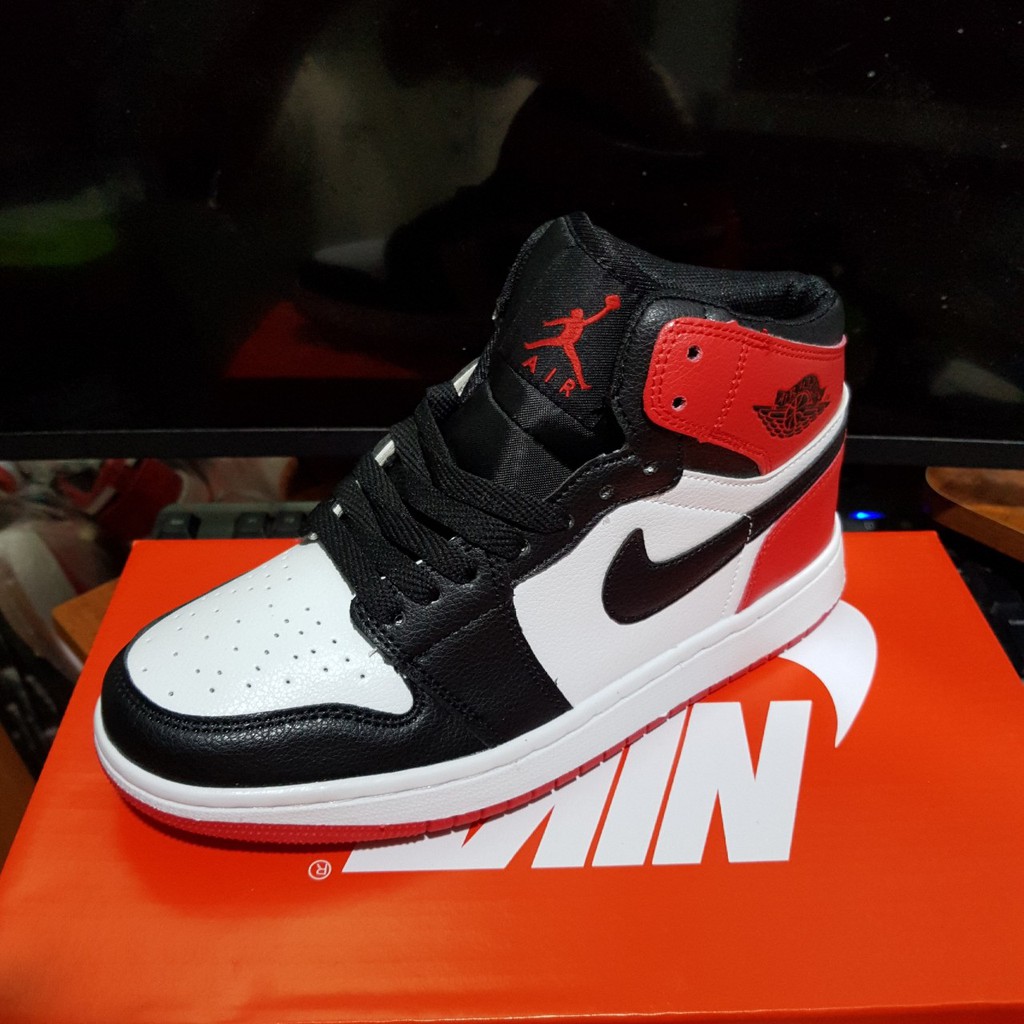 ⚡️+Quà⚡️ Giày Jordan 1 Trắng Đỏ Nam Nữ | BigBuy360 - bigbuy360.vn