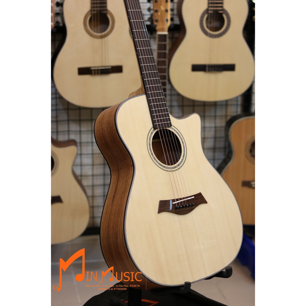 Đàn Guitar Acoustic Gỗ Hồng Đào Bắc Phi Loại Cao Cấp I Tặng kèm phụ kiện Hàng việt nam cao cấp