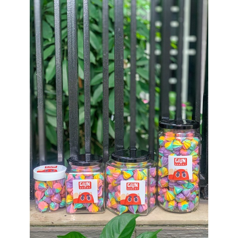 Unicorn Meringue Cookies (kẹo bông đường)