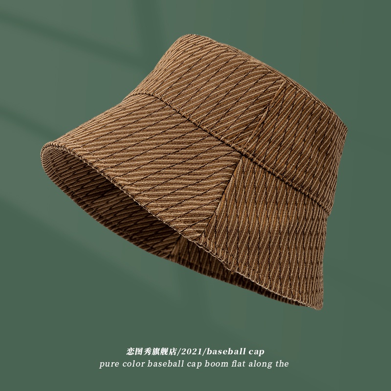Nón Bucket Tròn Vành Rộng Che Nắng Phong Cách Nhật Bản Thời Trang Xuân Hè Cho Nữ