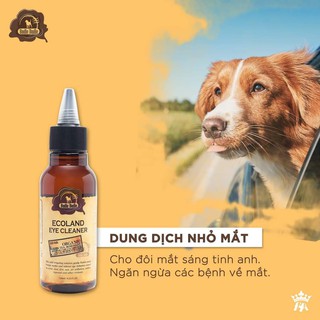 Dung dịch nhỏ mắt cho chó Budle Budle ecoland Eye Cleaner 120ml