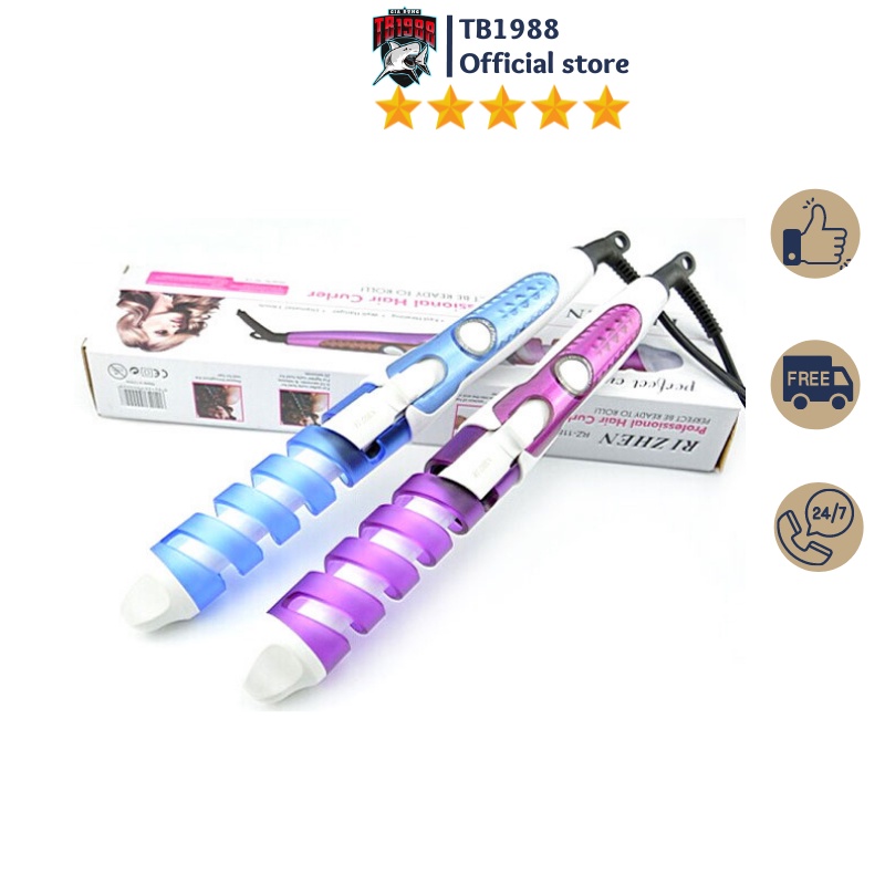 Máy uốn tóc cao cấp xoắn ốc tự động Nova-Tạo Kiểu Tóc Thời Trang (màu ngẫu nhiên)