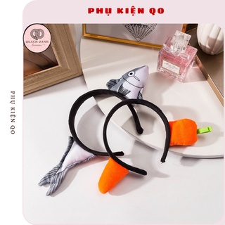 Bờm con cá đáng yêu, Cài tóc cà rốt cute - BOM03