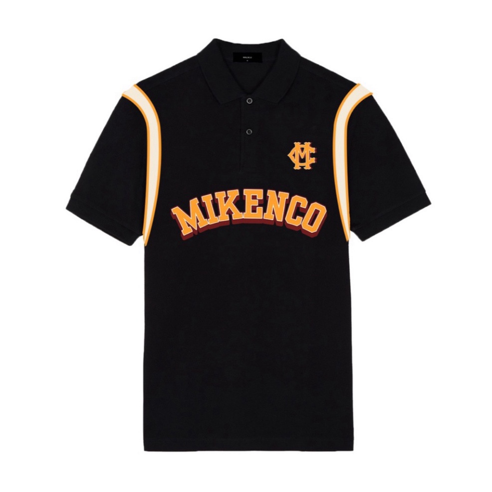 Áo polo, áo tay ngắn có cổ MIKENCO viền vai vải cotton co dãn cực chất
