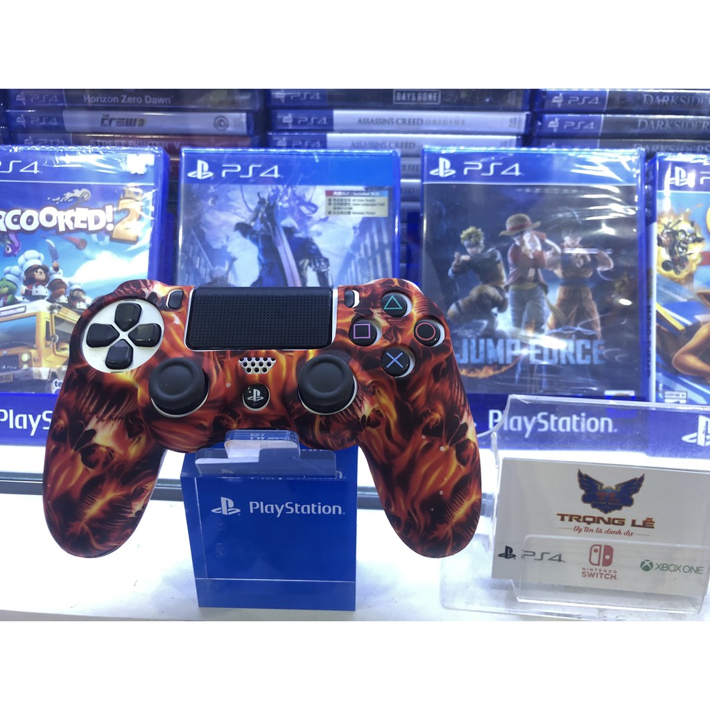 Bao silicon Bảo Vệ Tay Cầm Playstation 4 Loại Hoa Văn