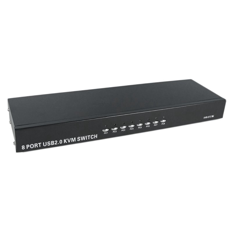 Hộp công tắc hỗ trợ 8 cổng USB 2.0 KVM 1920x1440 chất lượng cao
