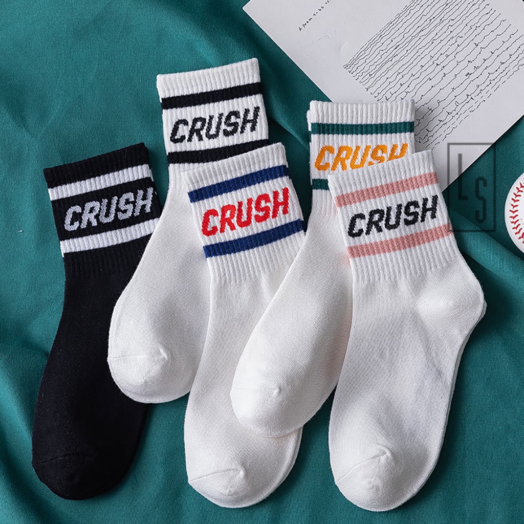 Vớ Cổ Trung Crush Chất Mỏng - Tất Crush Mỏng Cổ Trung