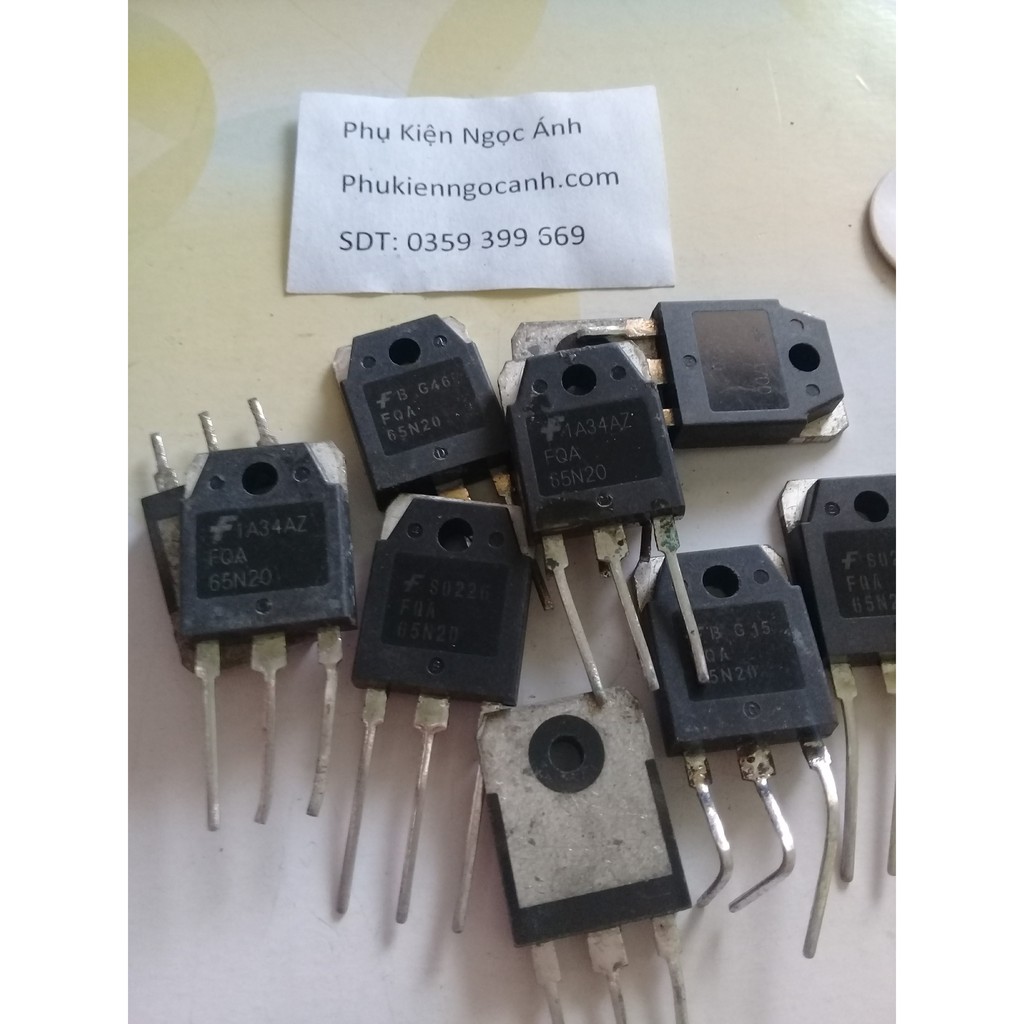 65N20 mosfet FQA65N20 tháo máy chất lượng cao dòng 65A 200V