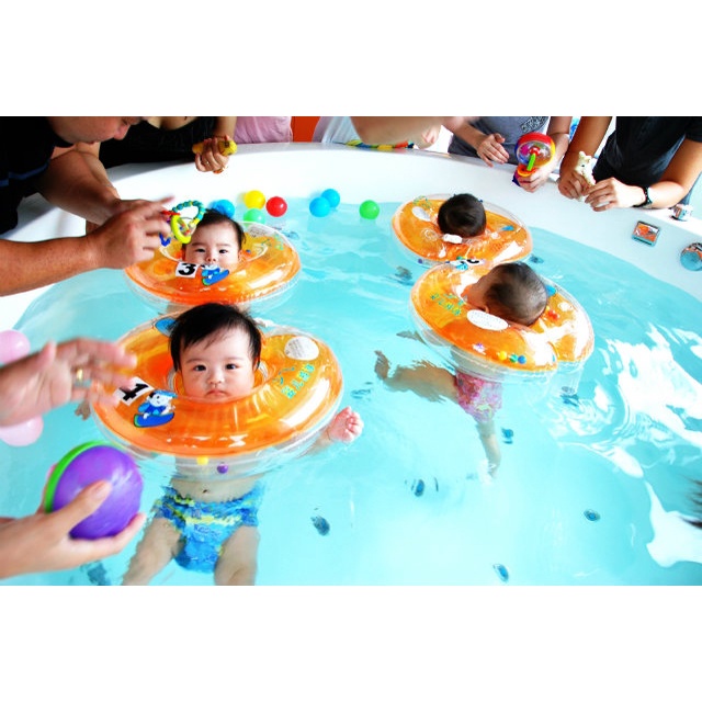 Phao bơi cho bé, phao bơi đỡ cổ cho bé tập bơi từ 6 tháng đến 2 tuổi