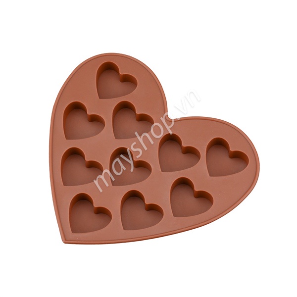Khuôn Silicone 10 tim