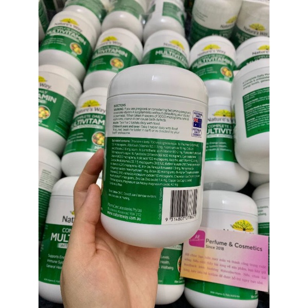 Vitamin Tổng Hợp  Nature’s Way Complete Daily Multivitamin - 200 Viên