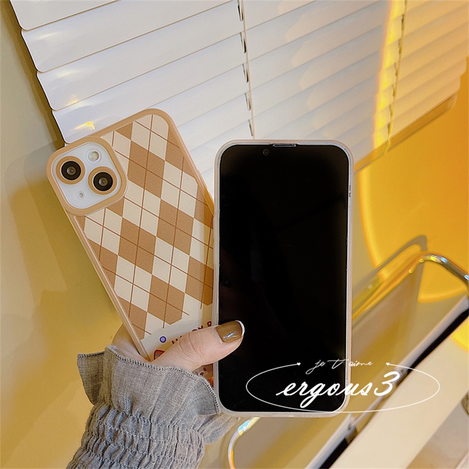 Ốp Điện Thoại Mềm Kẻ Sọc Hình Gấu / Thỏ Dễ Thương Cho iPhone 14 13 12 11 Pro Max SE2020 X XR Xs Max 7 8 6 6s Plus