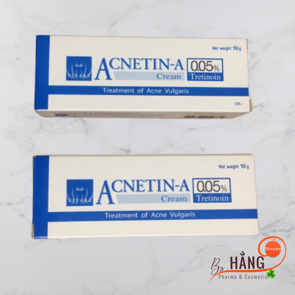 ✅[Chính Hãng] Kem Giảm Mụn VITARA Acnetin A - Tretinoin - Giảm Mụn, Chống Lão Hóa