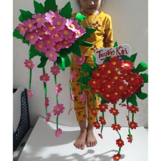 Hoa treo góc,trang trí không gian