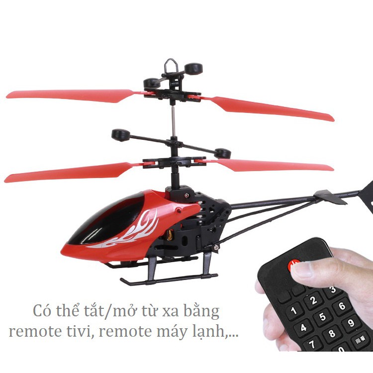 Máy bay điều khiển từ xa và trực thăng cảm ứng bằng tay cho trẻ em Gôn đồ chơi
