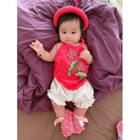 Yếm xinh cho bé (Kèm mấn)