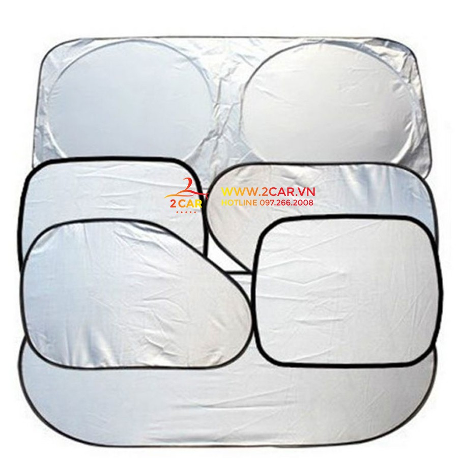 Tấm chắn nắng 6 miếng cho xe ô tô