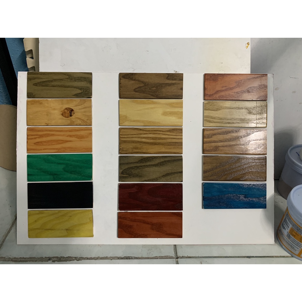 SƠN TẠO MÀU GỖ HỆ NƯỚC WOOD STAIN (1kg/hủ)