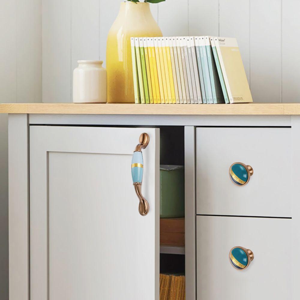 KUNHEV Tay Nắm Cửa Tủ Bằng Gốm Sứ Kiểu Dáng Hiện Đại