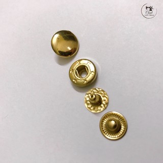 Combo 4 bộ cúc bấm bốn chi tiết 12mm - Dùng cho túi ví, sổ da, thủ công handmade